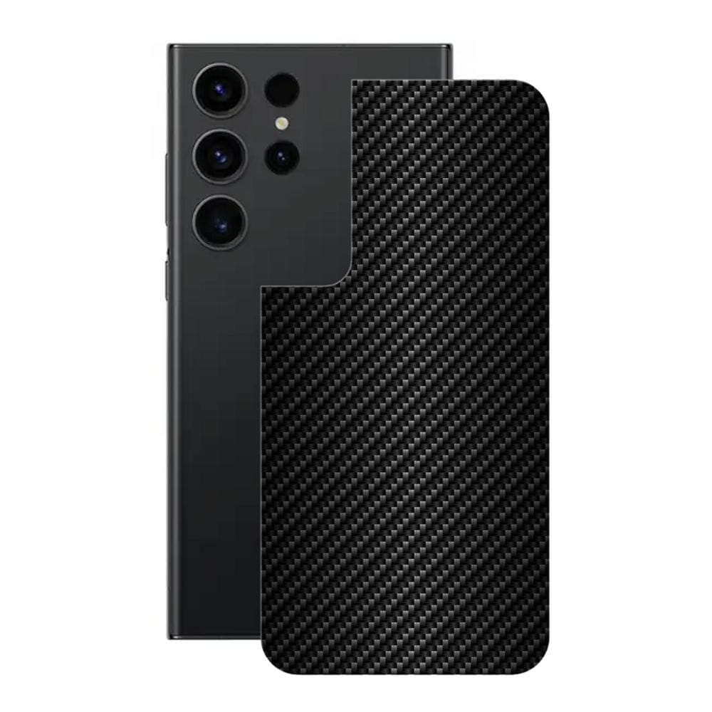 Película para Samsung Galaxy S23 Ultra - Traseira de Fibra de Carbono Preta - Gshield