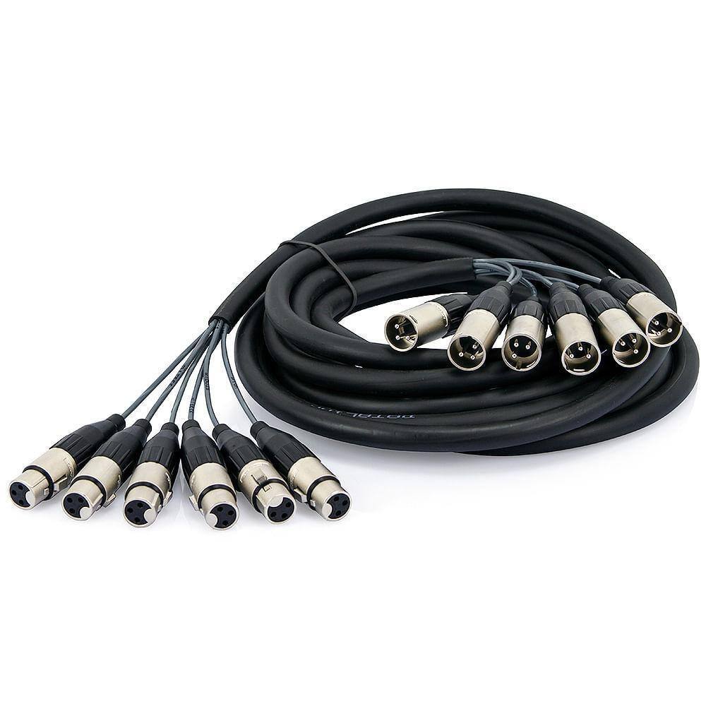 Multicabos Xlr 36 Vias Santo Angelo - 5 Mt