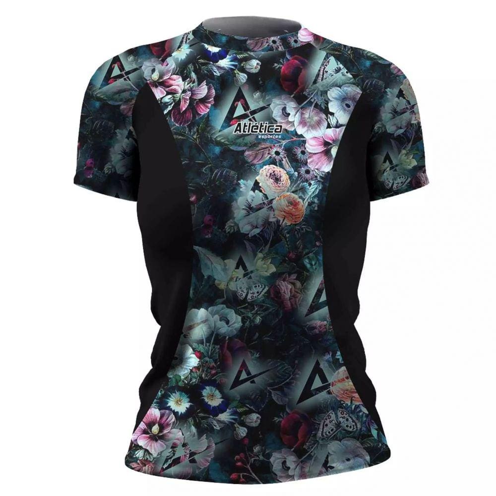 Lycra Surf White Flower Feminina MC Atlética Esportes