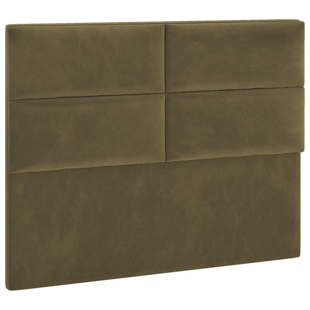 Cabeceira Casal 140 cm Barcel Veludo SL 945 Peer