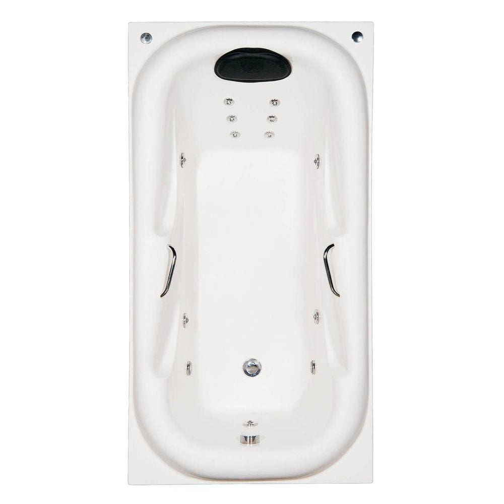 Banheira Hidromassagem Astra Tahiti Super Luxo 180cmx92cmx53cm - 04 Jatos Acrílico P1 Sem Aquecedor 220V