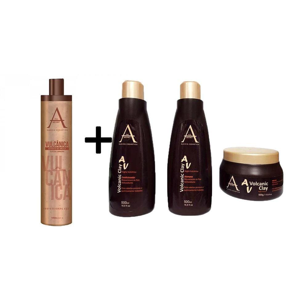Combo Progressiva Vulcânica + Kit Argila
