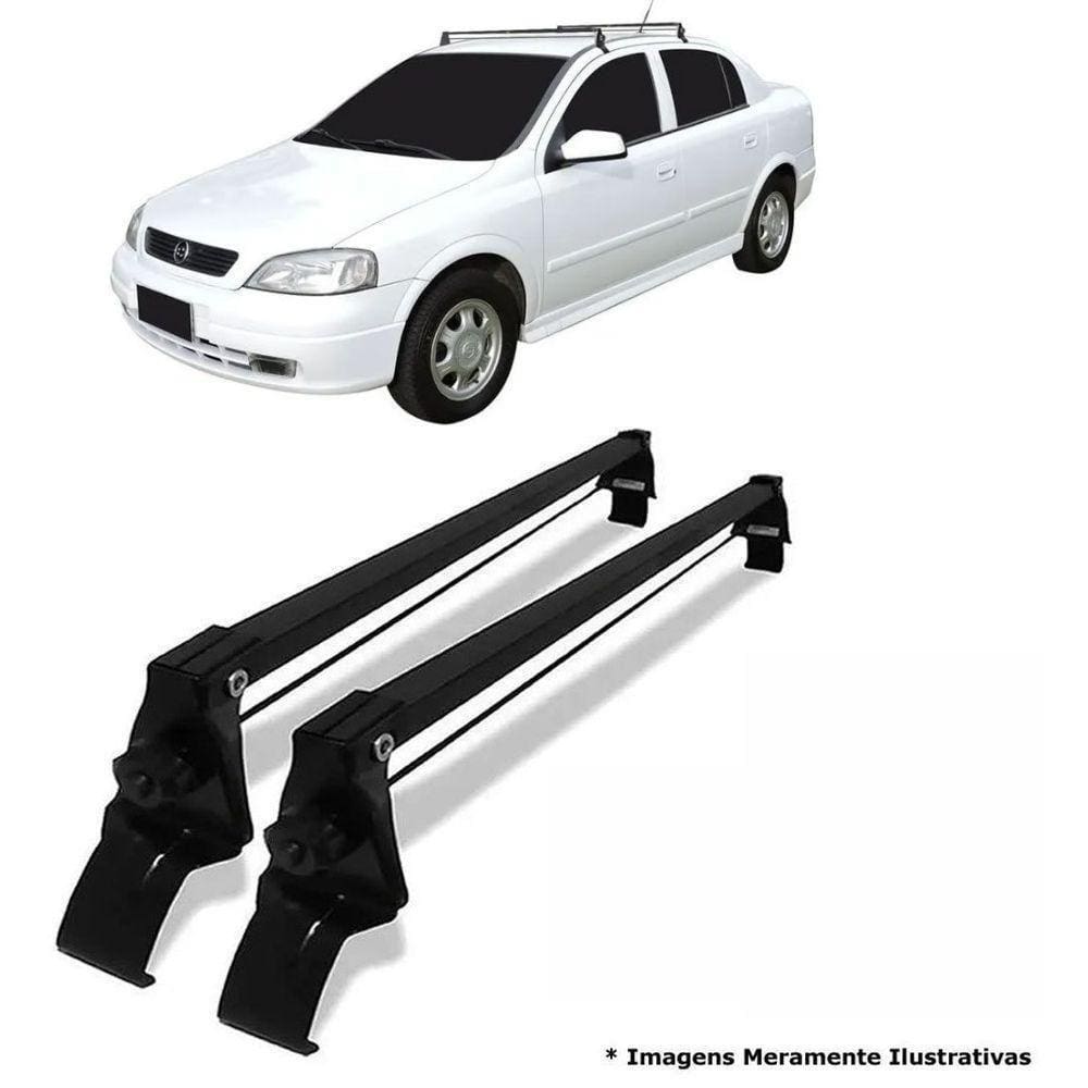 Rack De Teto Bagageiro Astra 2/4 Ptas Ano 99/07 Fixado Friso
