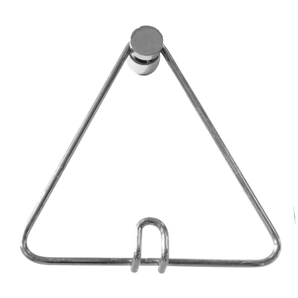 Pendurador Gancho Wire Minimals Polygon Cromado 14x15 cm