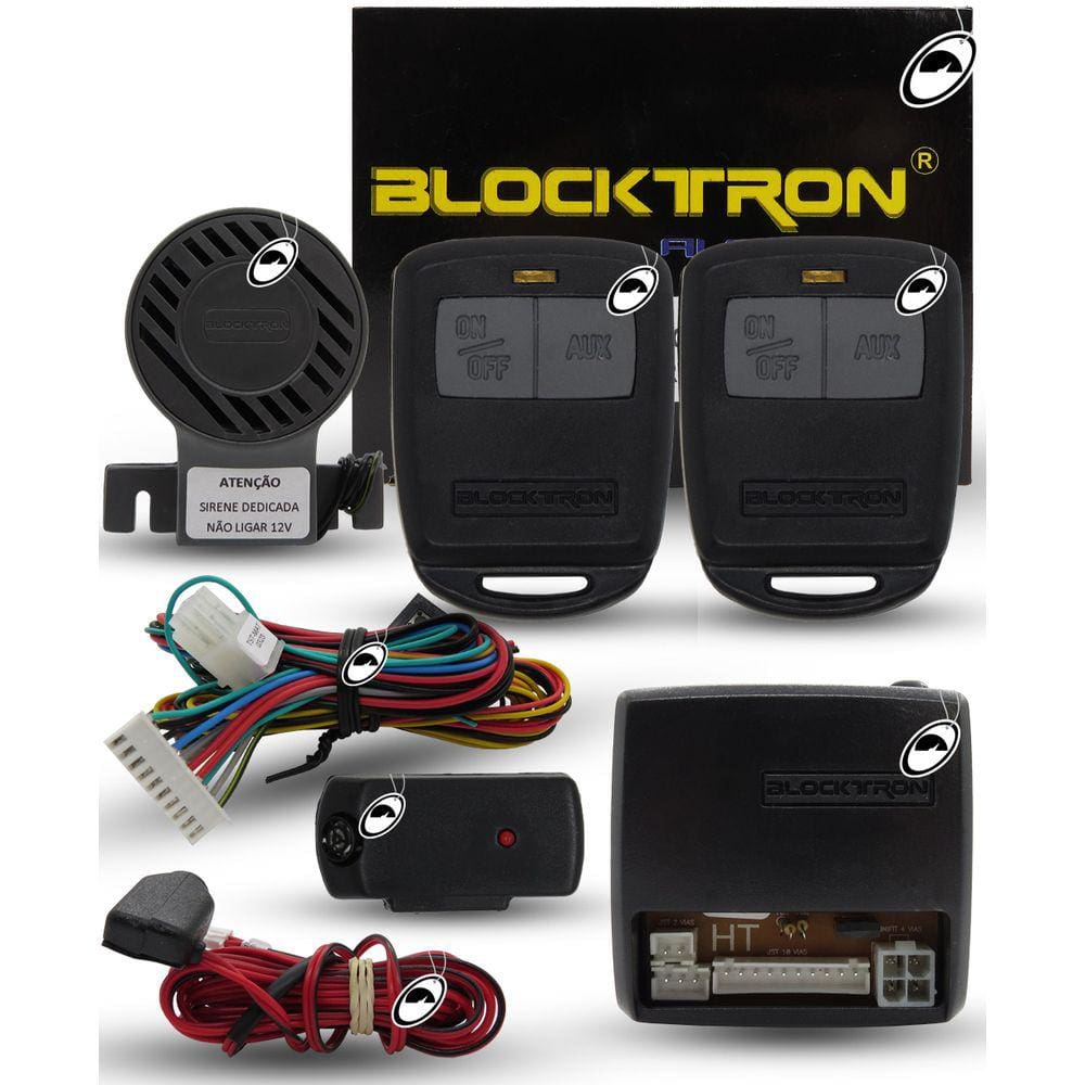 Alarme Automotivo Blocktron Comfort 2 Controles Sirene