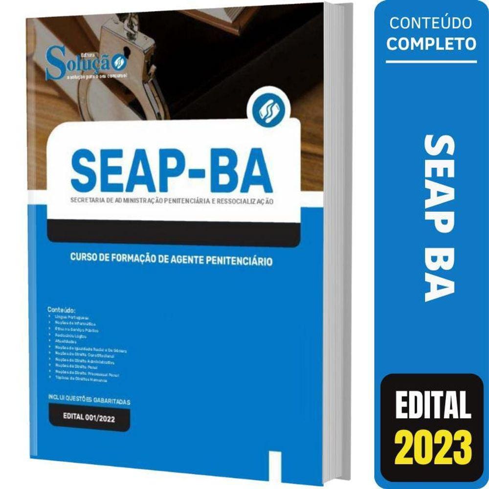 Apostila Seap Ba - Curso De Formação De Agente Penitenciário