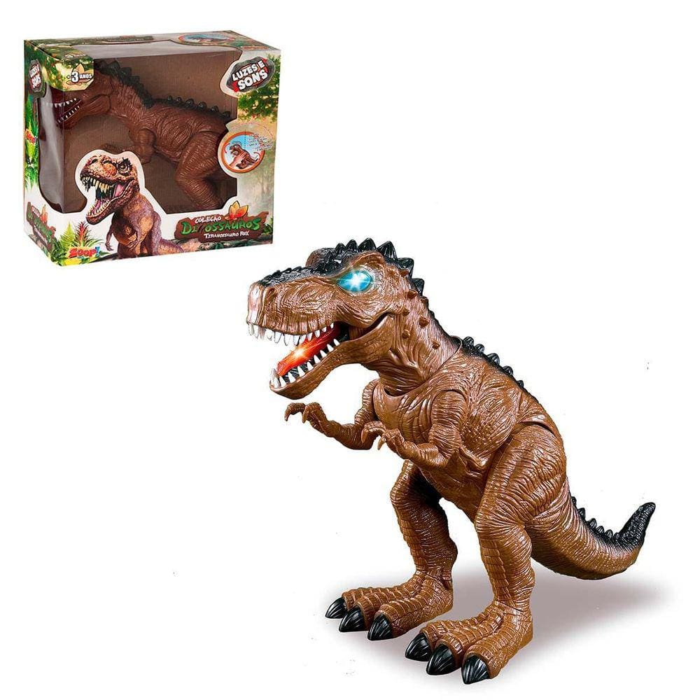 Dinossauro De Brinquedo Tiranossauro Rex C Boneco - Bee ToysBee