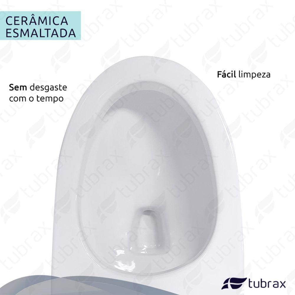 Vaso Sanitário Monobloco Produzido Em Cerâmica Com Acessórios - Vab0026-C