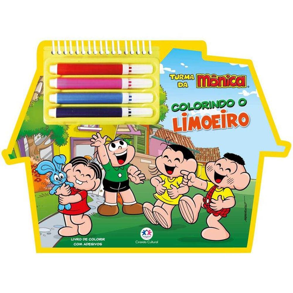 Turma Da Monica - Colorindo O Limoeiro