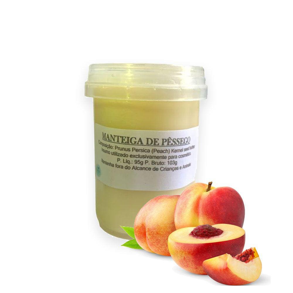 Manteiga de Pêssego 95g - Uso Cosmético
