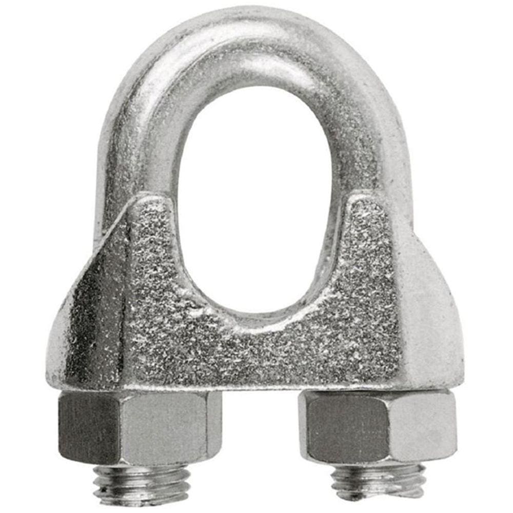 Clips Grampo P/cabo De Aço 3 16 100 Unidades