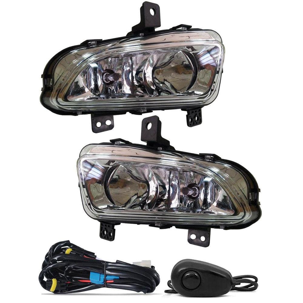 Kit Farol De Milha Fiat Strada Cabine Simples E Dupla