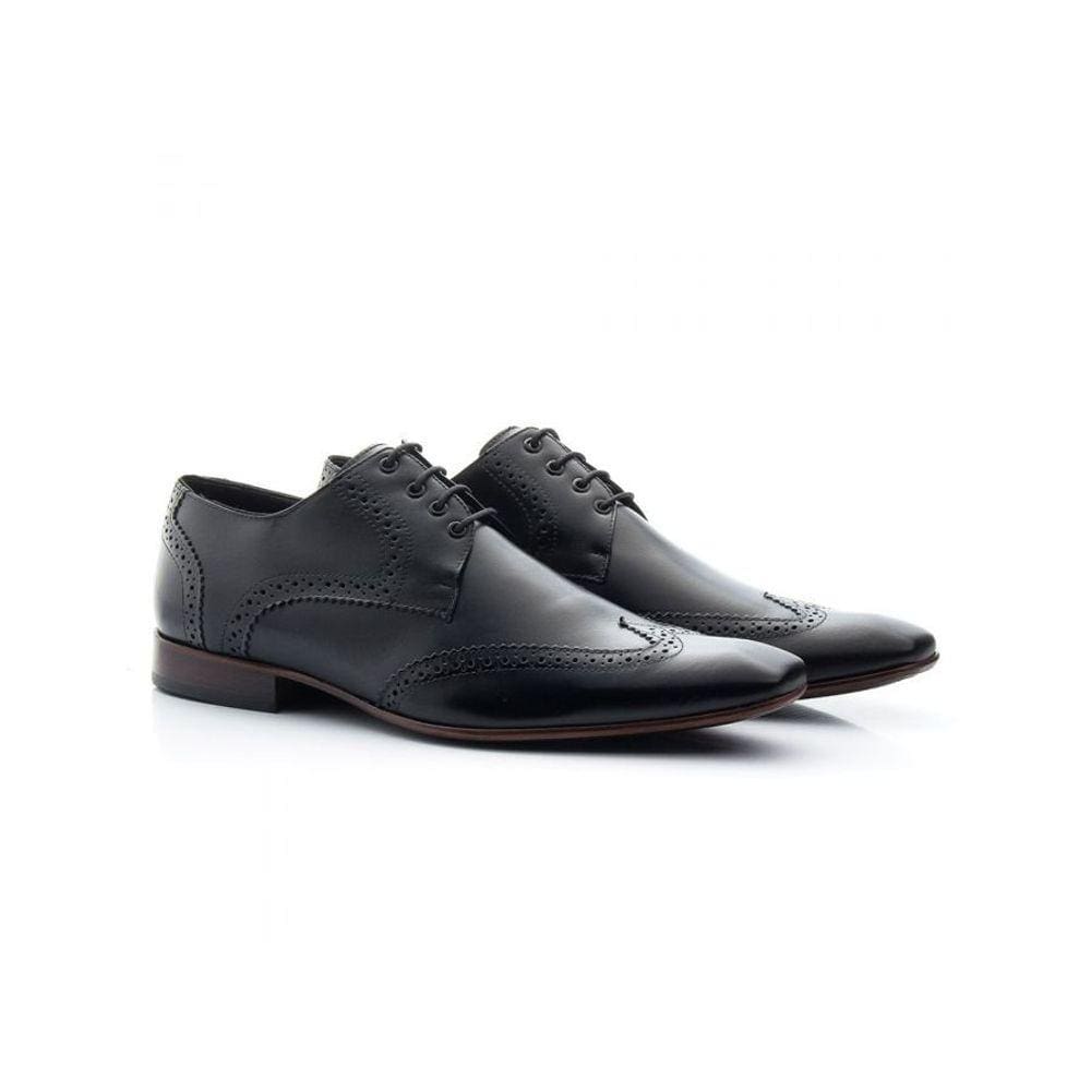 Sapato Oxford Masculino Francawear Couro Preto 516