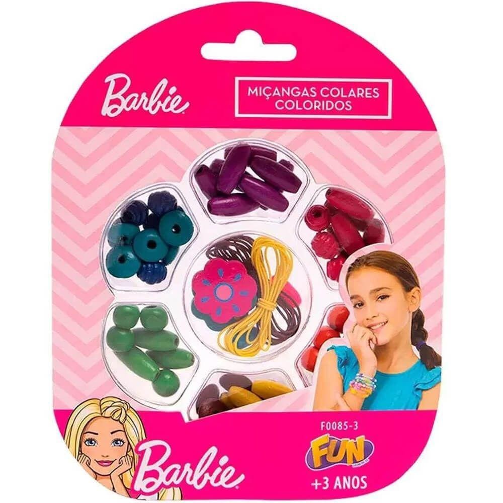 Barbie Micangas Colares Coloridos Fun