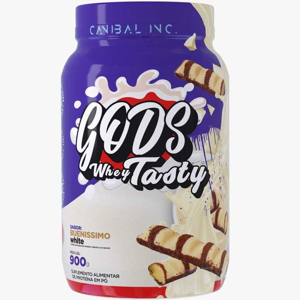 Gods Whey Tasty Whey Protein 3W 900g Canibal Inc Buenissimo