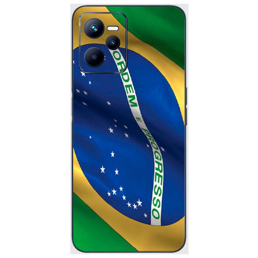 Capa Adesivo Skin628 Verso Para RealMe C35 RMX3511