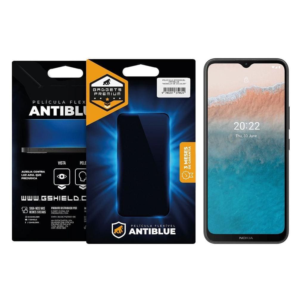 Película para Nokia C21 Plus - AntiBlue - Gshield