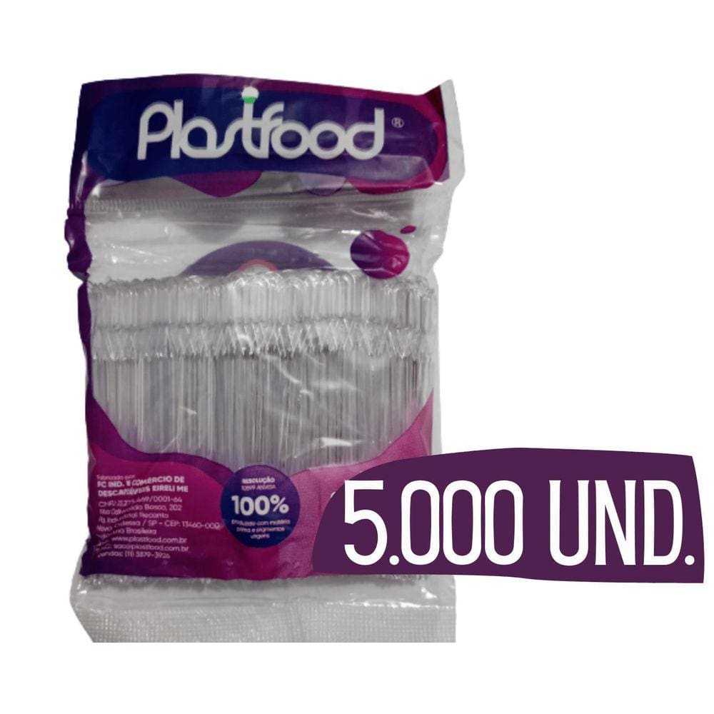 Mexedor Para Café Misturador Plástico 11Cm Plastfood 5000 Un