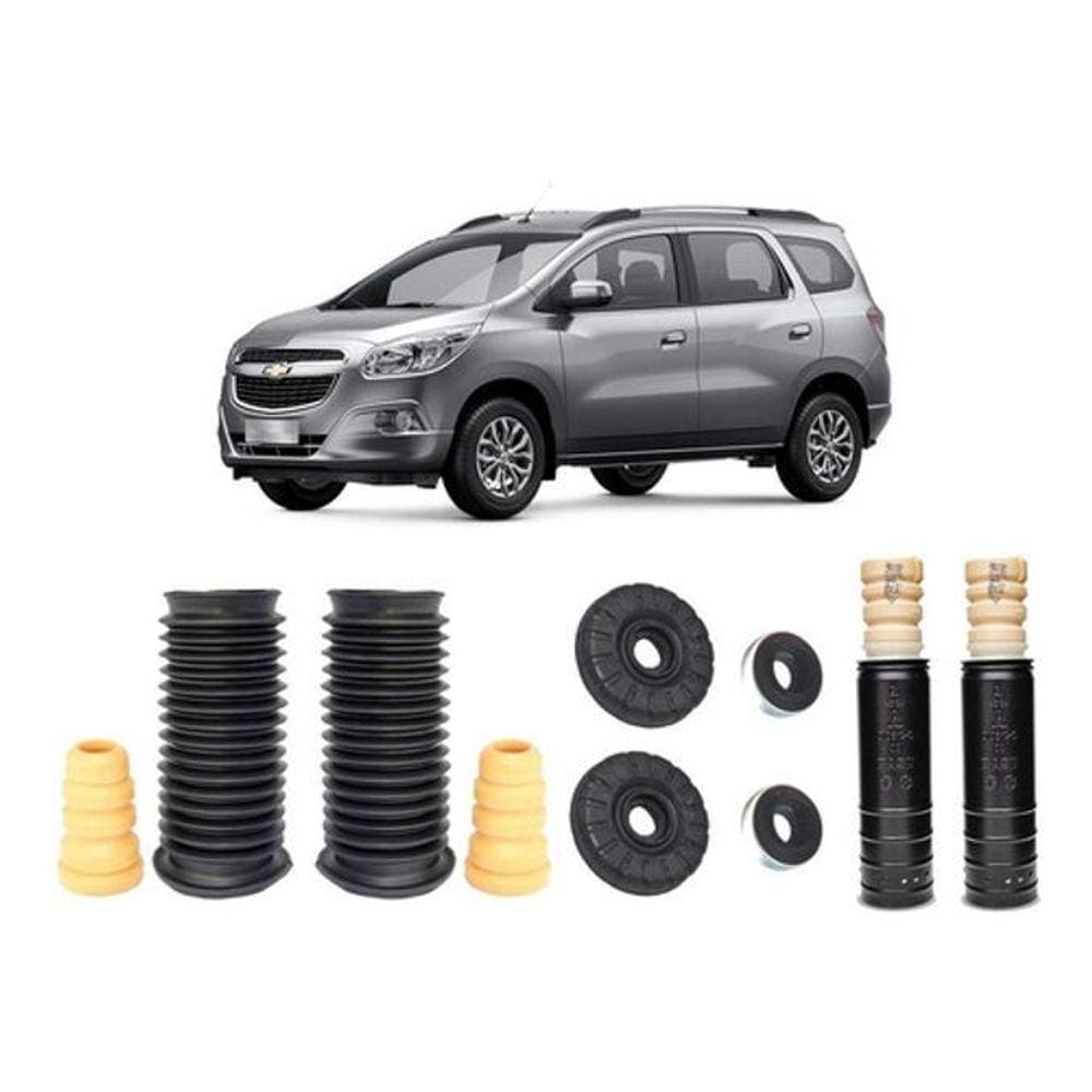4 Kits Suspensão Dianteira + Traseira Spin 2017 2018 2019