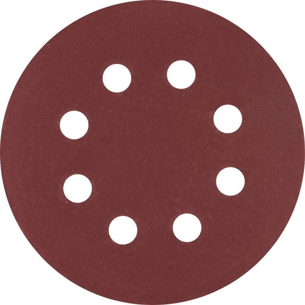 Disco De Lixa C/ Costado Em Pluma 125mm G180 10 Peças Vonder