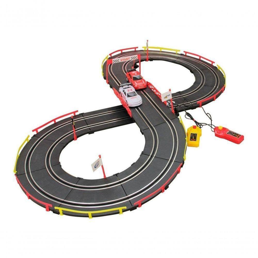 Super Pista Com 2 Carrinhos Ramp Racer 28 Peças - Maral