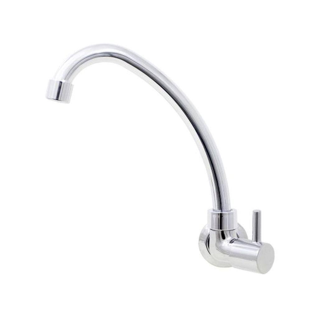 Torneira Cozinha De Parede Cromada C62 Arejador Articulado