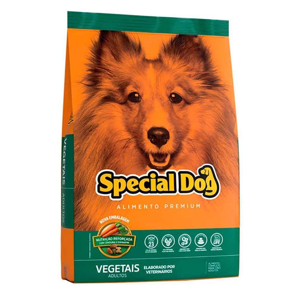 Ração Special Dog Cães Adultos Vegetais 20kg
