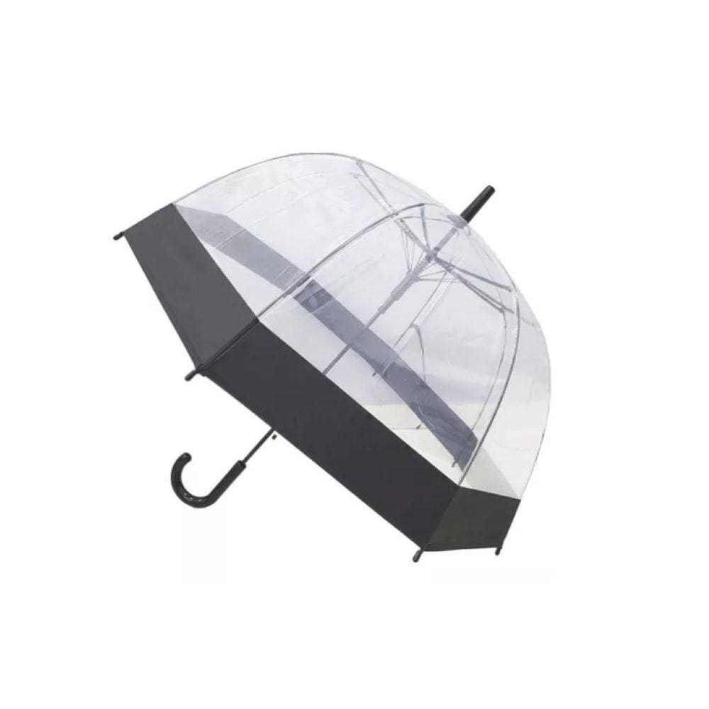 Guarda-Chuva Transparente Debrum Preto
