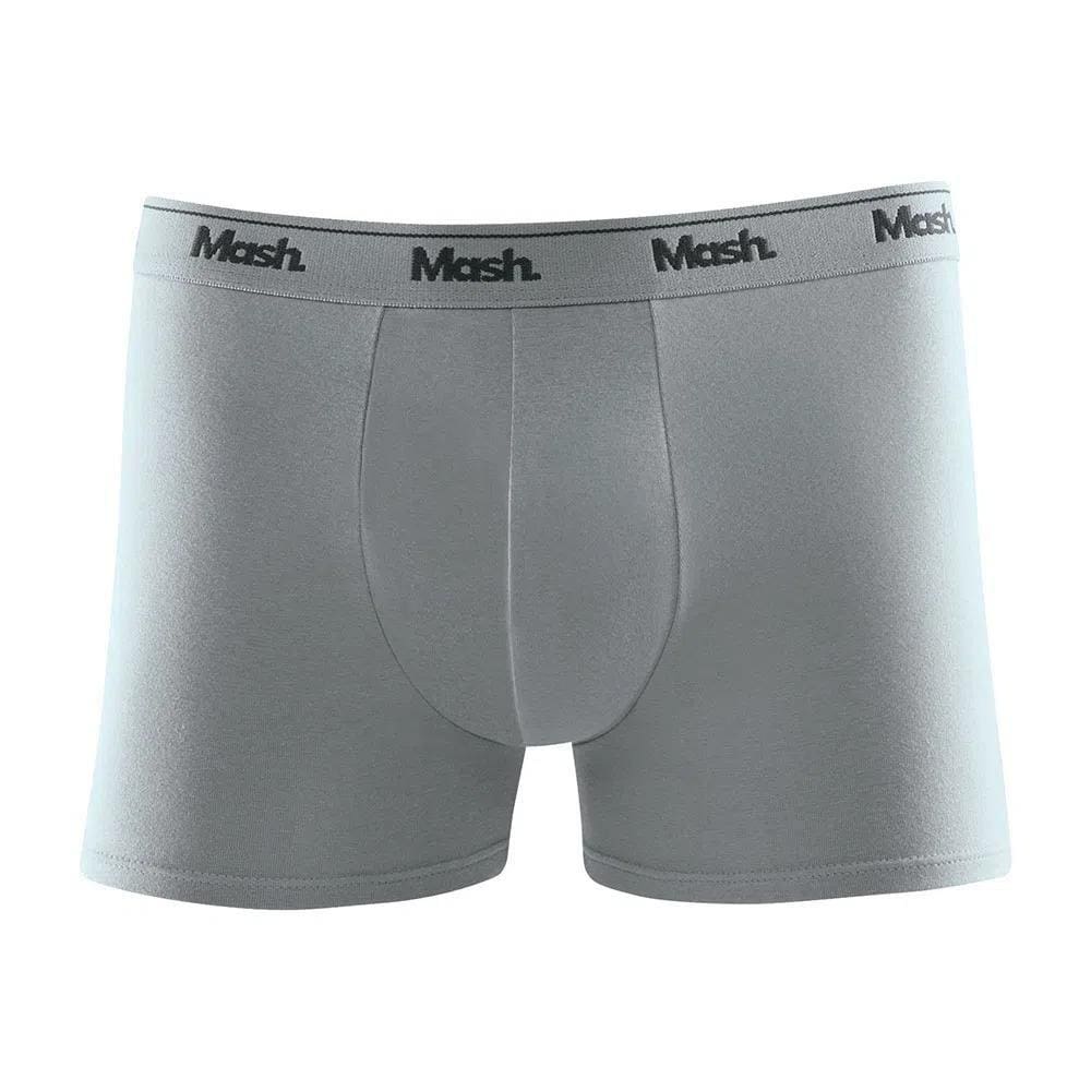 Cueca Boxer Mash Masculina Cotton Algodão Elástico