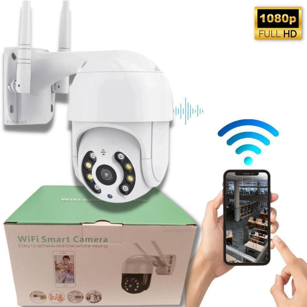 Kit 2Câmeras Ip Wi-Fi A08-Resistente Sol/Chuva-Detecta Movi