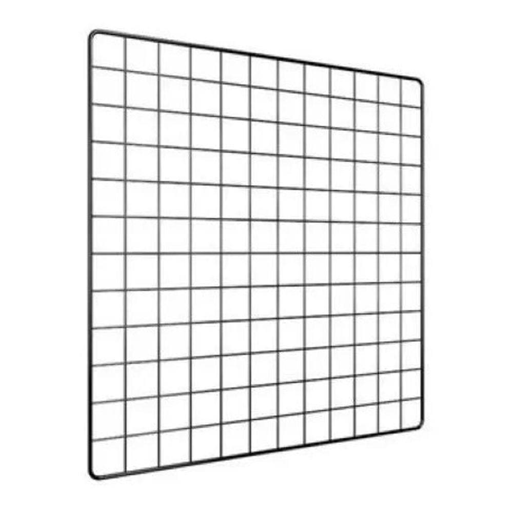 02 Tela Aramada 60x60 Para Cercadinho + 04 Conectivos Em T