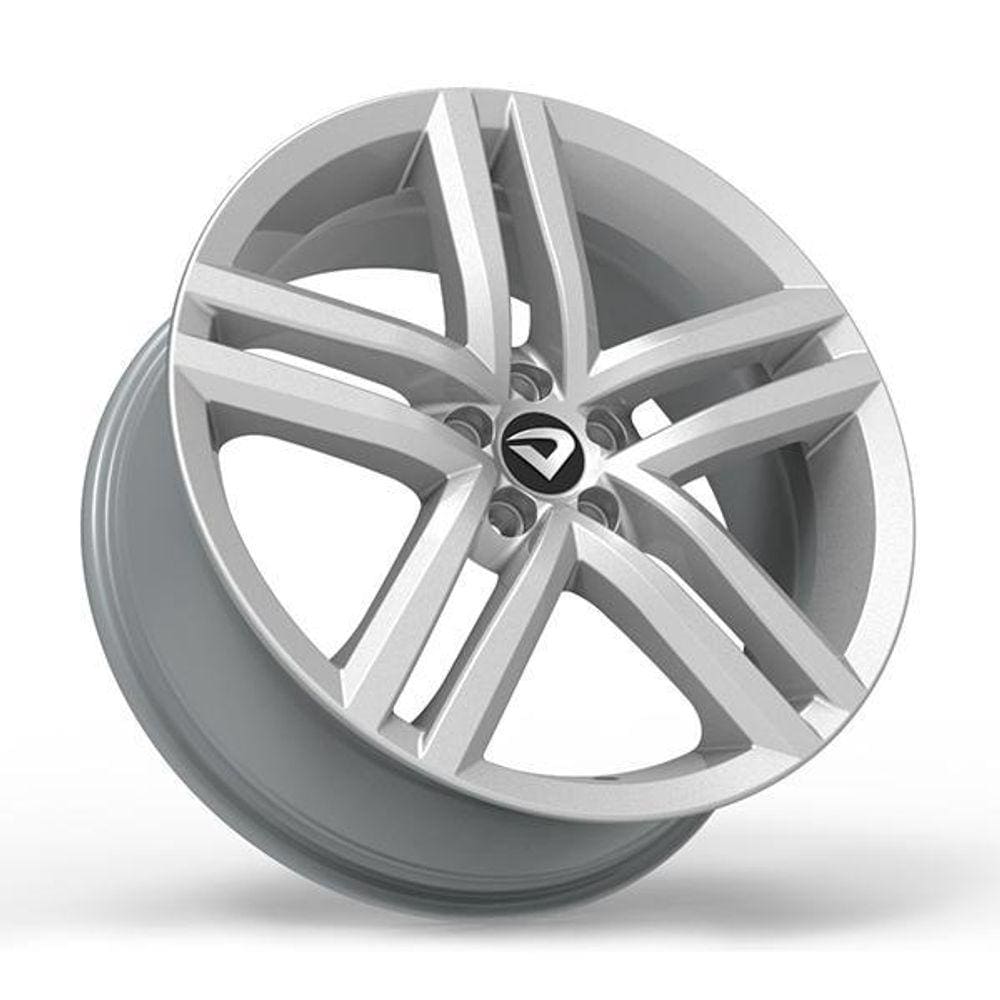 Roda New Strong 1709 17X6 4X100 - Et 45 Prata