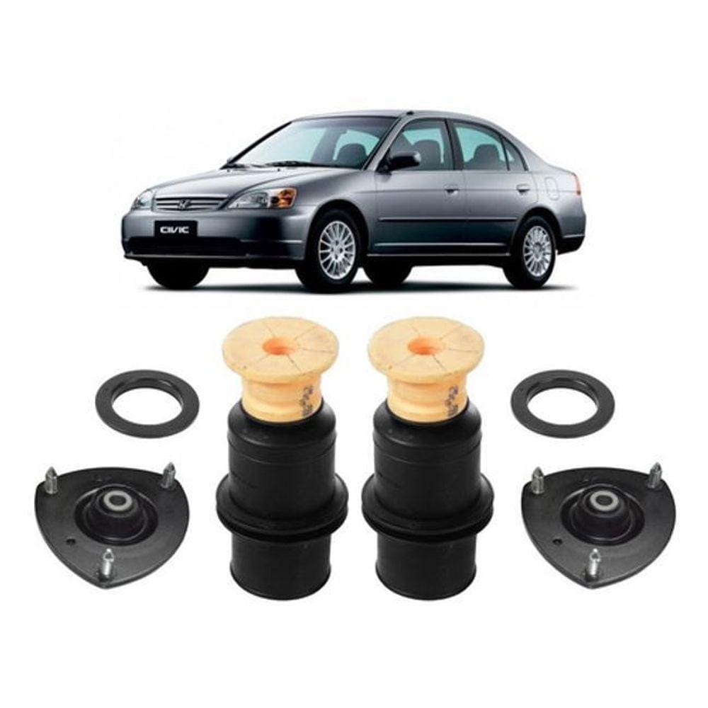 Kit Batente Da Suspensão Dianteiro Honda Civic 2001 2002