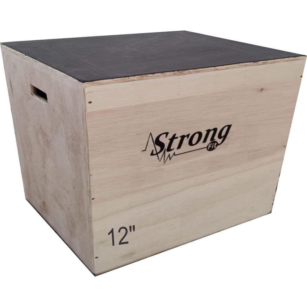 Caixa De Salto/Jump Box/ Plyo Box Crossfit 3X1 12`