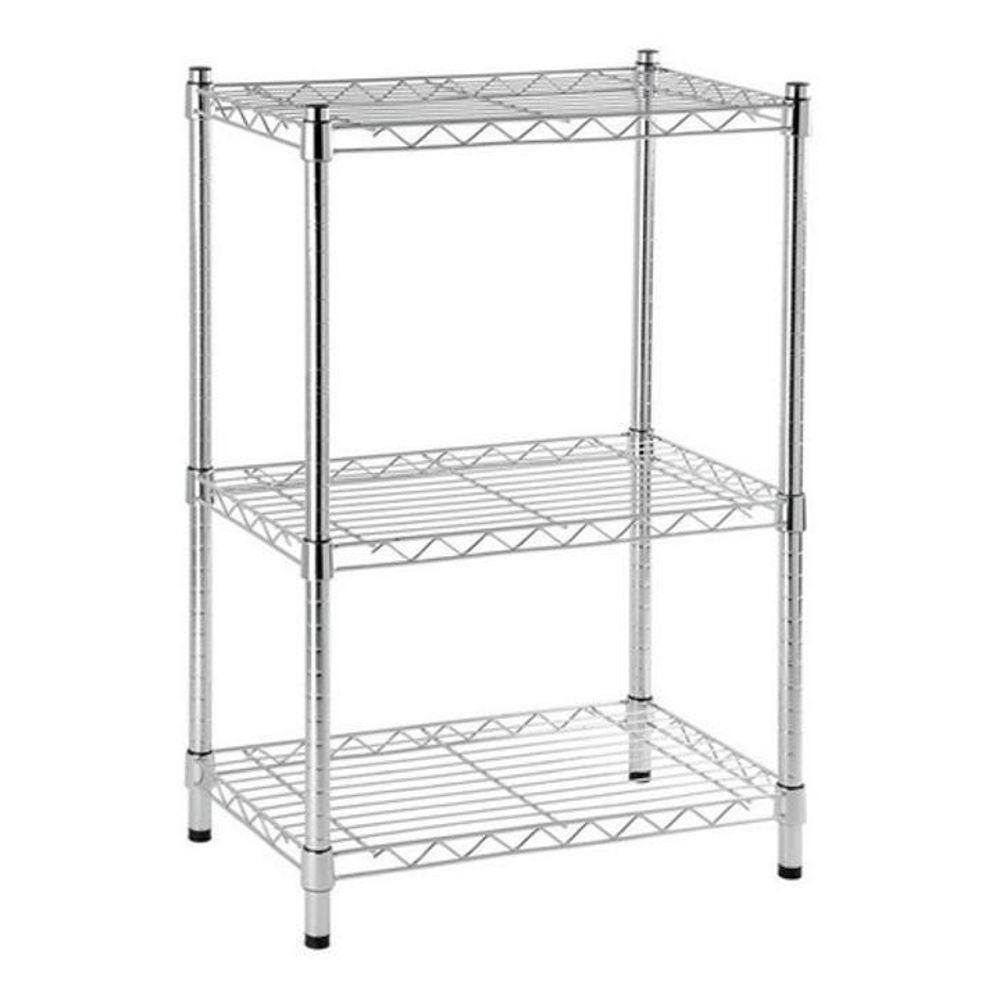 Estante Organizadora Multiuso Metal Cromada - Cromada