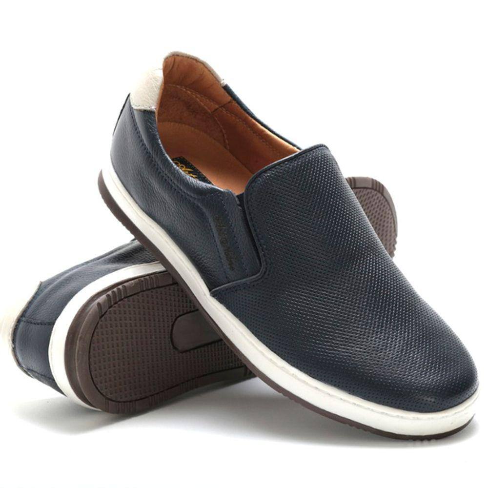 Sapatênis Masculino Iate Couro Floater Art Nobre - 3102