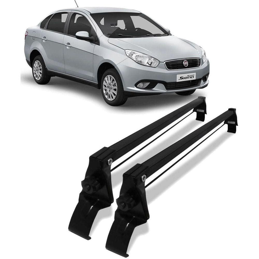 Rack Bagageiro Teto Fiat Grand Siena 2012 À 2017 -