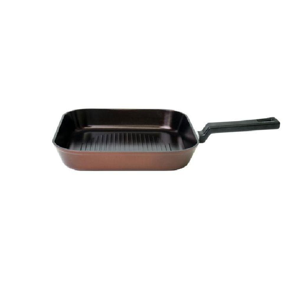 Frigideira Grill De Indução - Linha: Reverse - 28 Cm