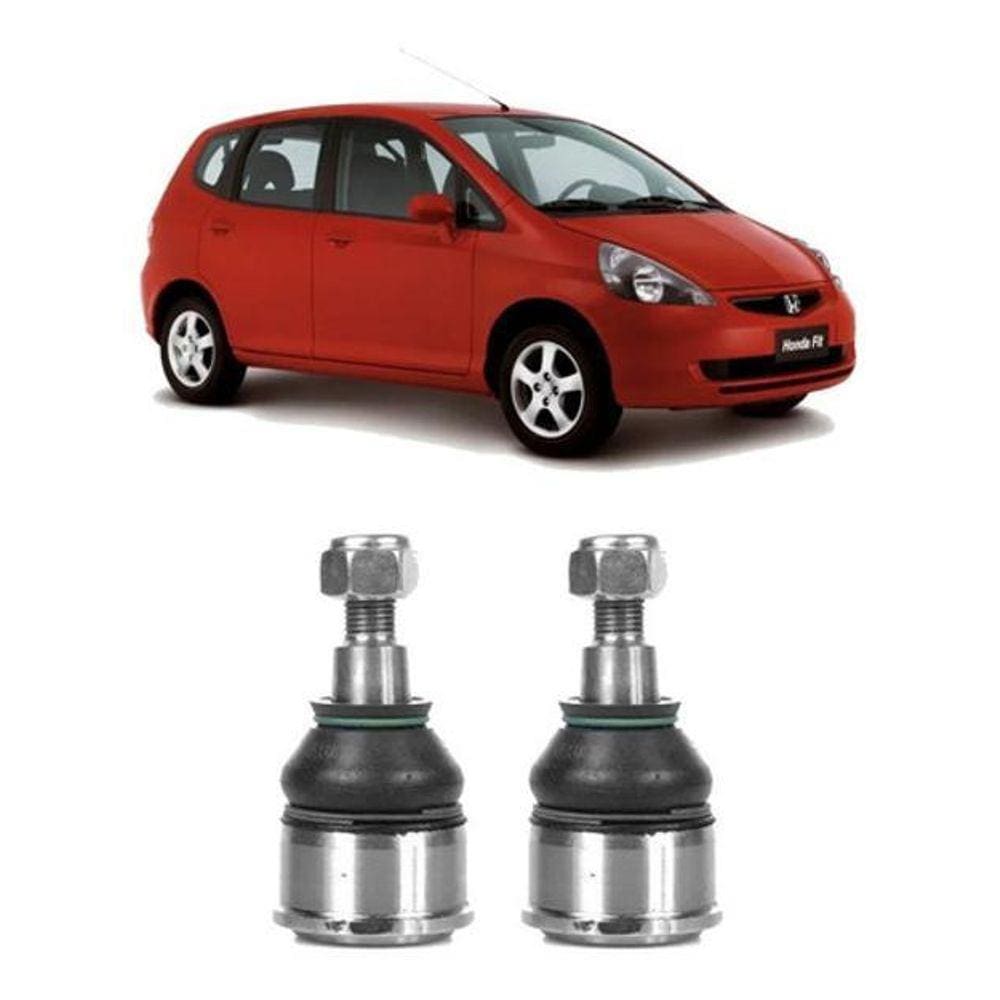 Par Pivô Suspensão Dianteira Honda Fit 2005 2006 2007 2008