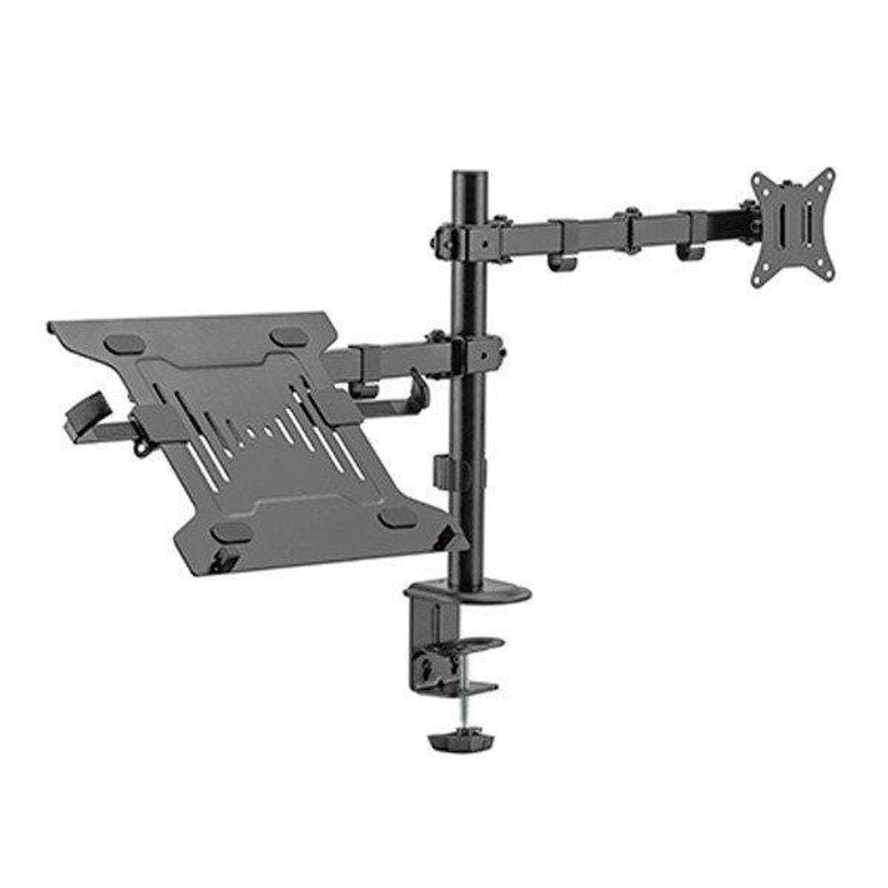 Suporte Duplo De Mesa Para Monitor E Notebook Tm24C