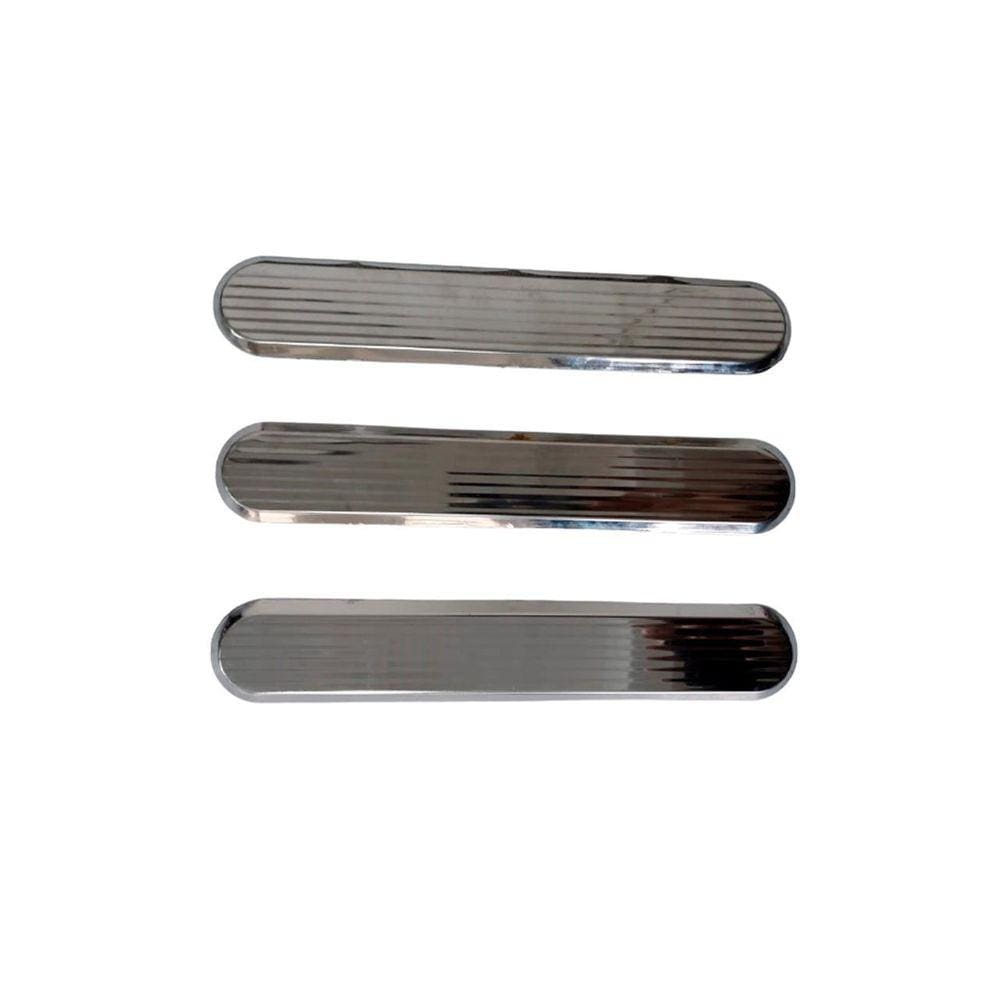 Piso Táil Elemento Solto Direcional Inox Frisado Dupla Face