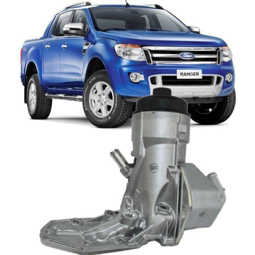 Resfriador Com Suporte Oleo Motor Ford Ranger 2.2 3.2 Diesel
