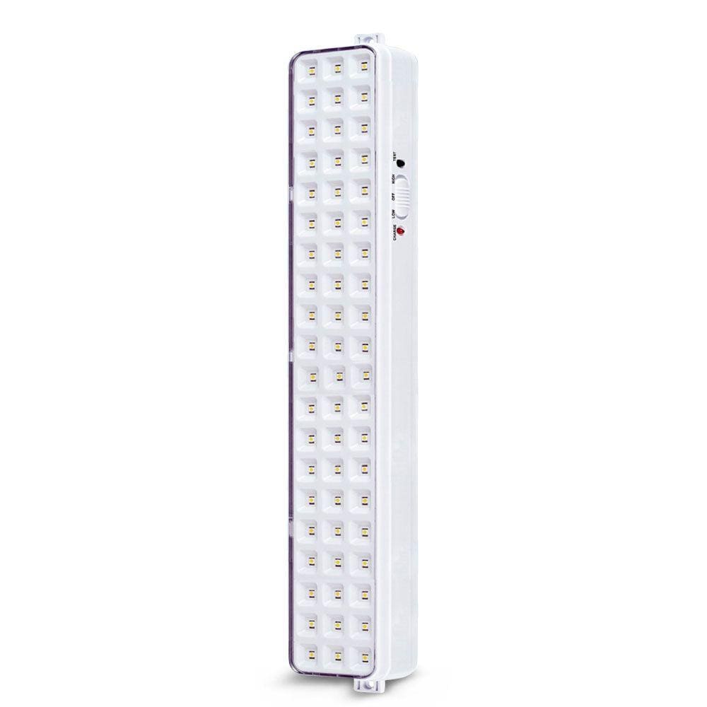 Luminária Emergência Segurimax Slim 60 Leds 6h 60m2