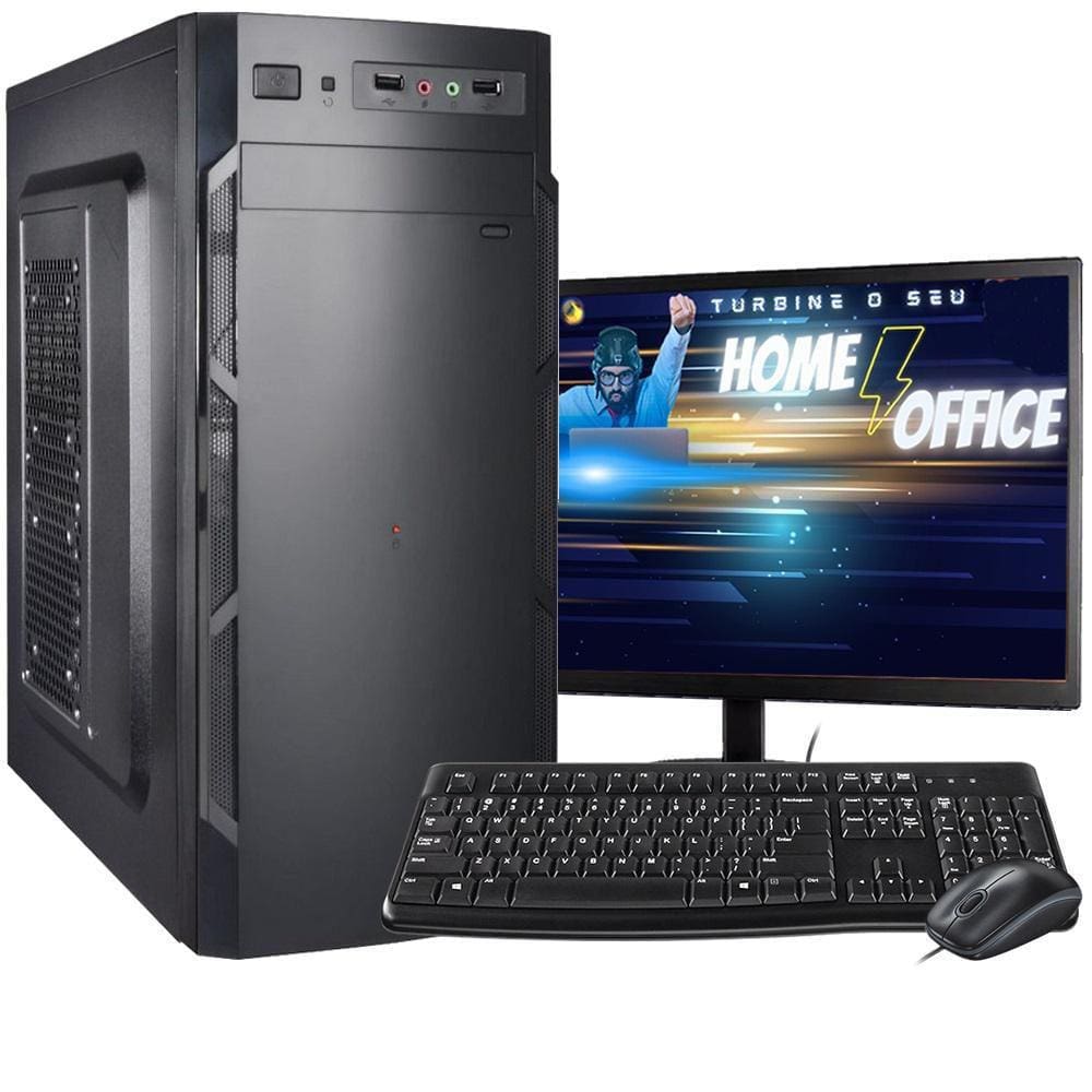 Computador F-New Intel Core I5 8Gb Ssd 120Gb Monitor Hdmi