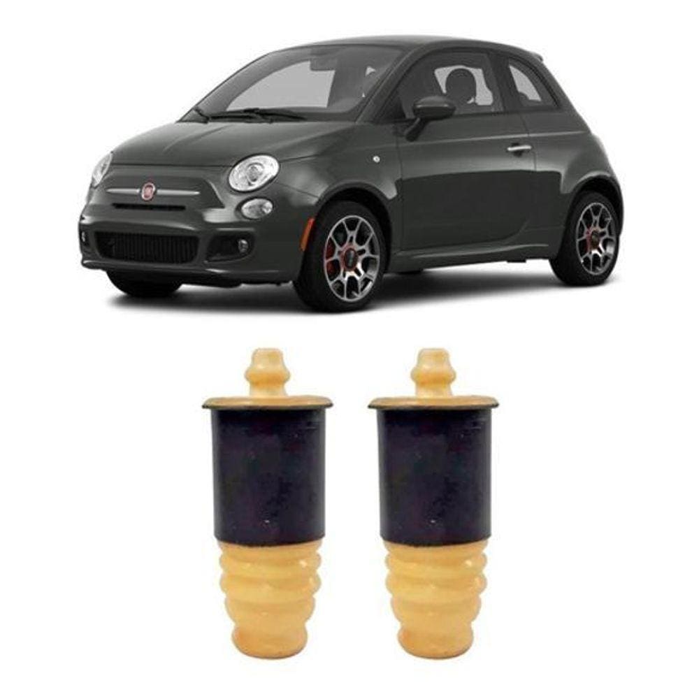 Par Batente Da Suspensão Traseira Fiat 500 2012 2013 2014 15