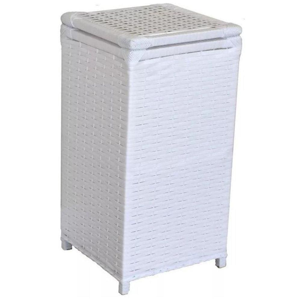 Roupeiro Cesto Para Roupa Fibra Sintética 30X30X60