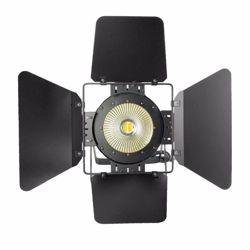Kit 2 Refletores Cob 100W Branco Quente E Branco Frio