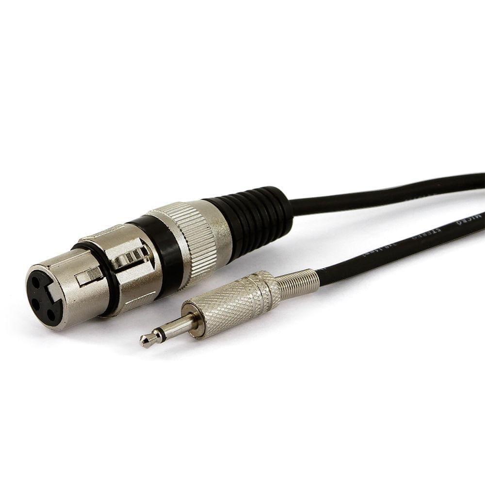 Cabo P2 Mono Para Xlr Fêmea - 20 Metros - Cirilo Cabos