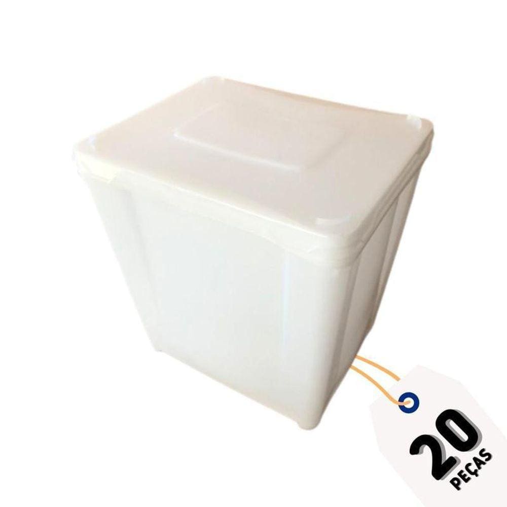 Potes Organizadores Para Geladeira - Kit 20 Peças