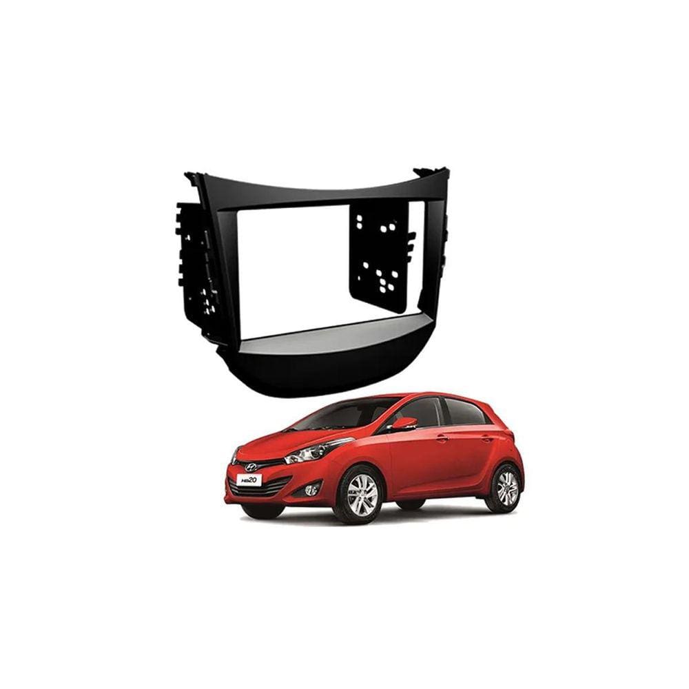 Moldura Dvd Hyundai Hb20 Hb20S Hb20X Com Som